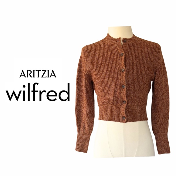 Wilfred (Aritzia) | Merino Wool Cardigan – Size 2XS (fits like XS) - Picture 1 of 10